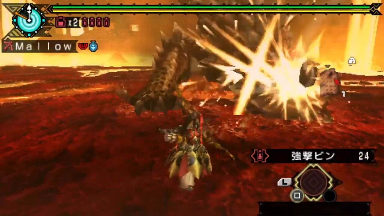 6 君臨獄炎的霸者 弓 獄炎に座す,覇たる者 mh3rd 怪物獵人p3【轉】