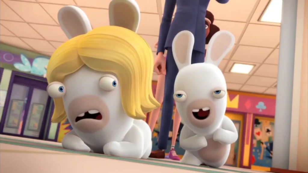 疯狂兔子来袭!【Rabbids Invasion】要表情包三连私信喔哔哩哔哩bilibili