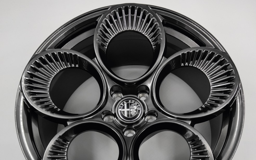 woa forged 锻造轮毂定制 阿尔法罗密欧朱丽叶 新款四叶草轮毂