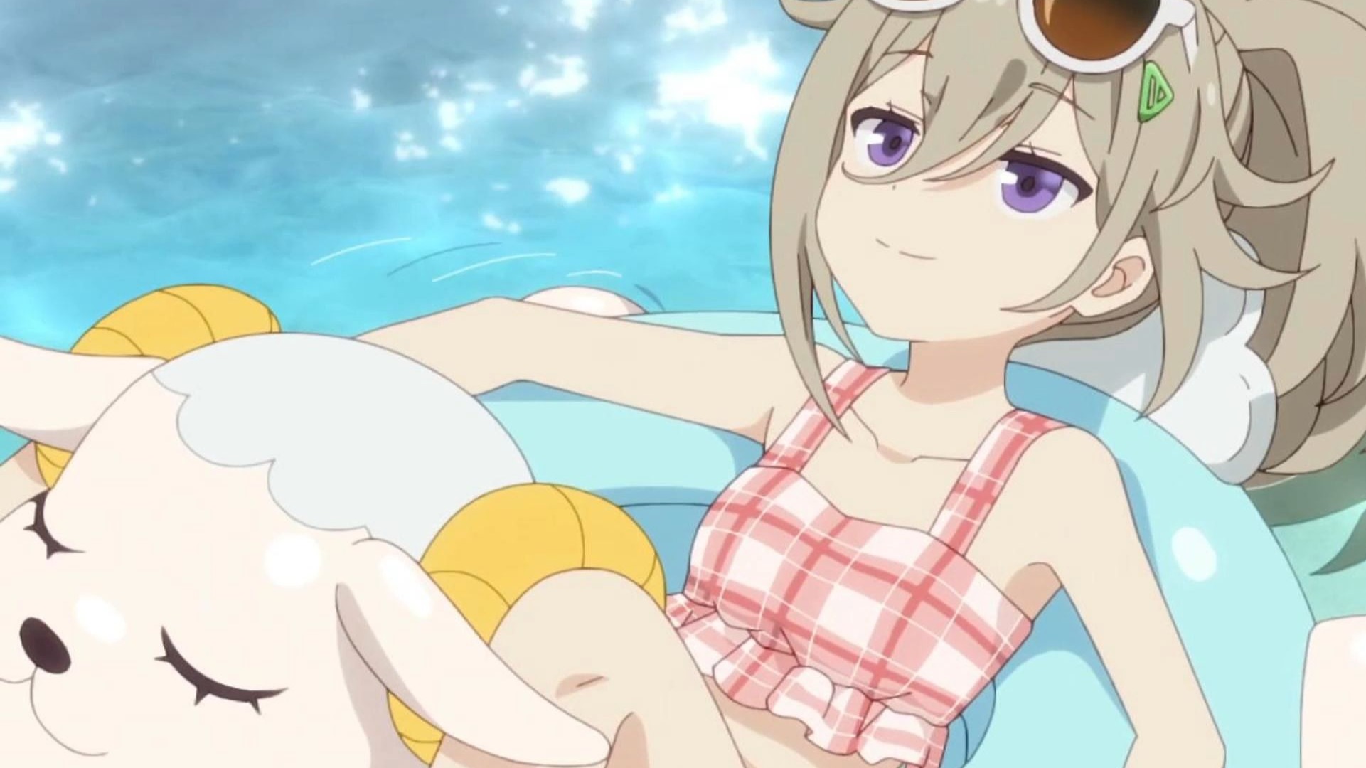 好可爱啊!我说的是泳圈!