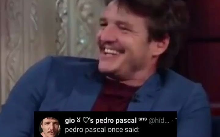 Pedro Pascal once said...哔哩哔哩bilibili