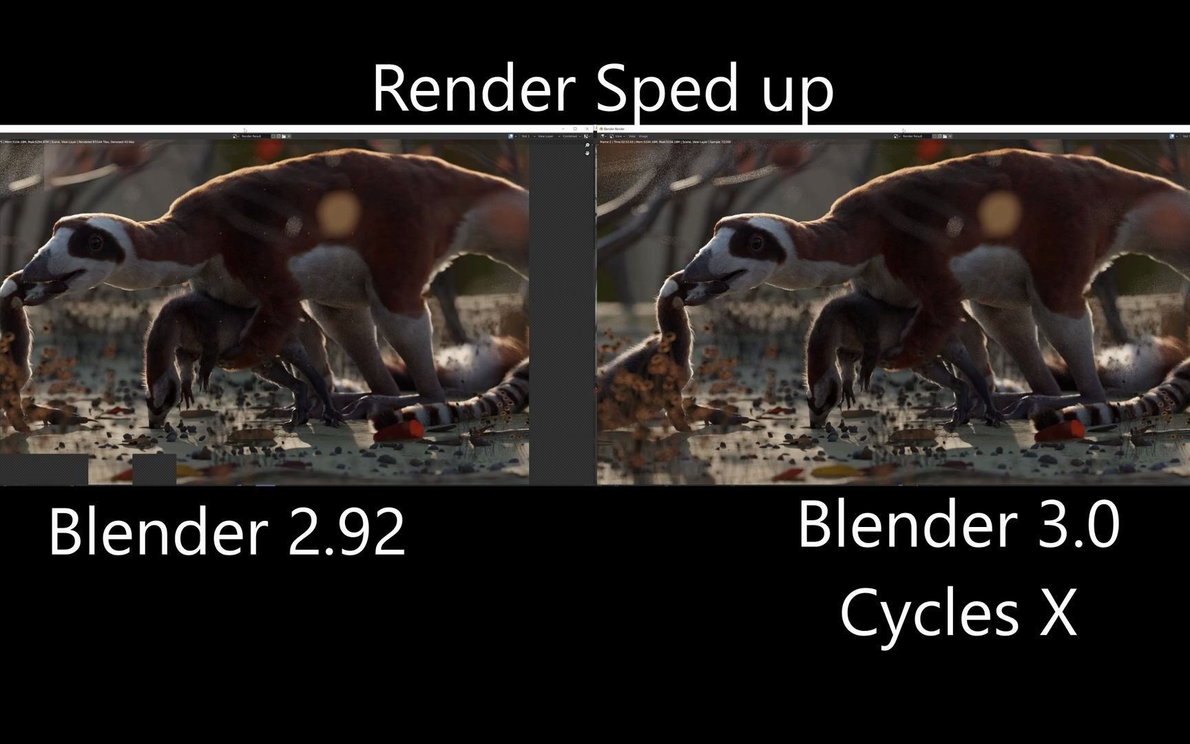 iBlender中文版插件 RTX 3090 渲染速度 Eevee Cycles X Render Speed Blender 插件 教程哔哩哔哩bilibili