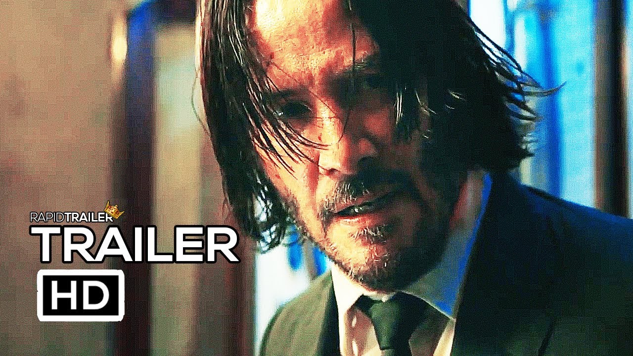 john wick 3 official trailer (2019) keanu reeves, action movie