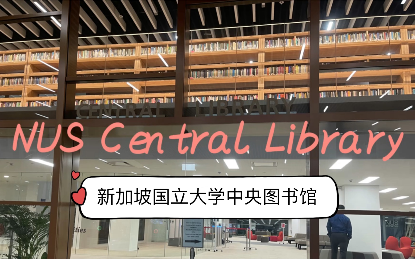 nus central library|新加坡國立大學中央圖書館|在圖書館的一天(上)