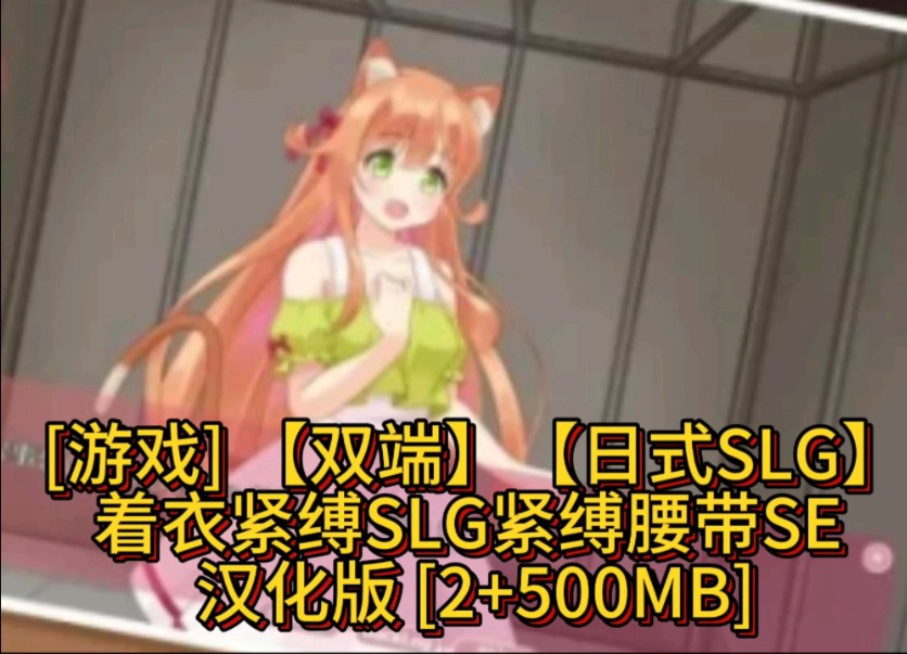 [游戏]【双端】【日式SLG】着衣紧缚SLG紧缚腰带SE 汉化版 [2+500MB]哔哩哔哩bilibili