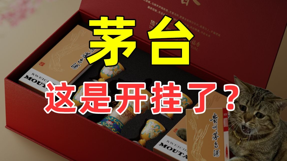 【半佛】茅台这是开挂了？