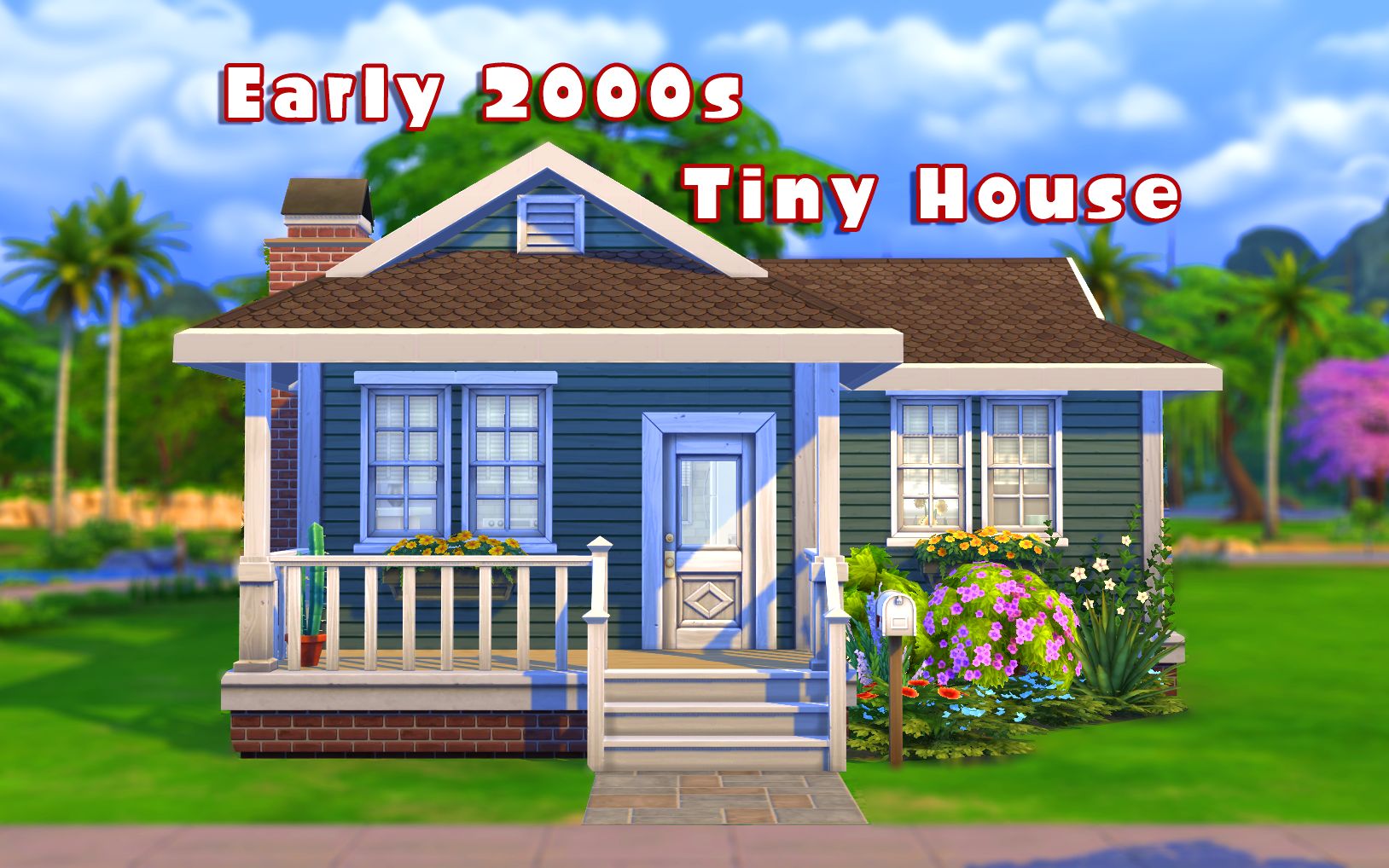 模拟人生4速建简单干净的新手小房子游戏本体nocc