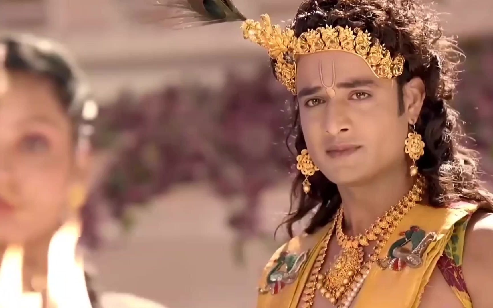 拉妲奎师那第一集第四小段离别之呼唤,印度史诗电影根据传说宗教古装