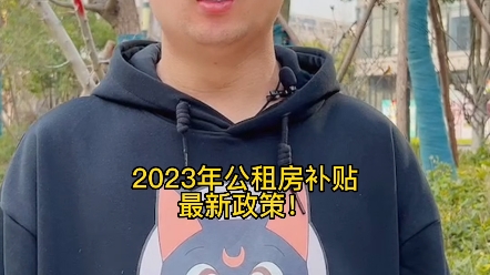 2023年杭州公租房补贴申请最新政策分享!哔哩哔哩bilibili