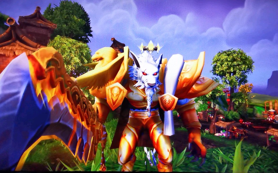 板甲狼人—魔獸世界幻化(以此致敬每一位魔獸世界遊戲裡強大的團隊