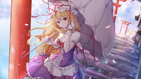 动态壁纸 17岁的少女 八云紫 哔哩哔哩