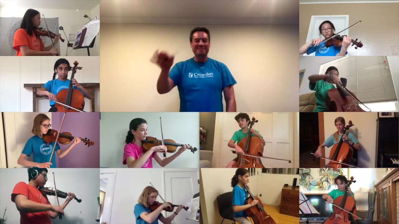 [图]The Crowden School Orchestra presents Fiddle Faddle by Leroy Anderson