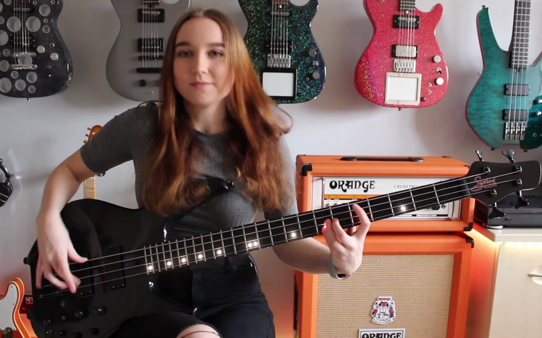 daisypepper可爱又有实力的女贝斯手pluginbabymusebassandguitar