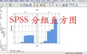 下载视频: SPSS 分组直方图