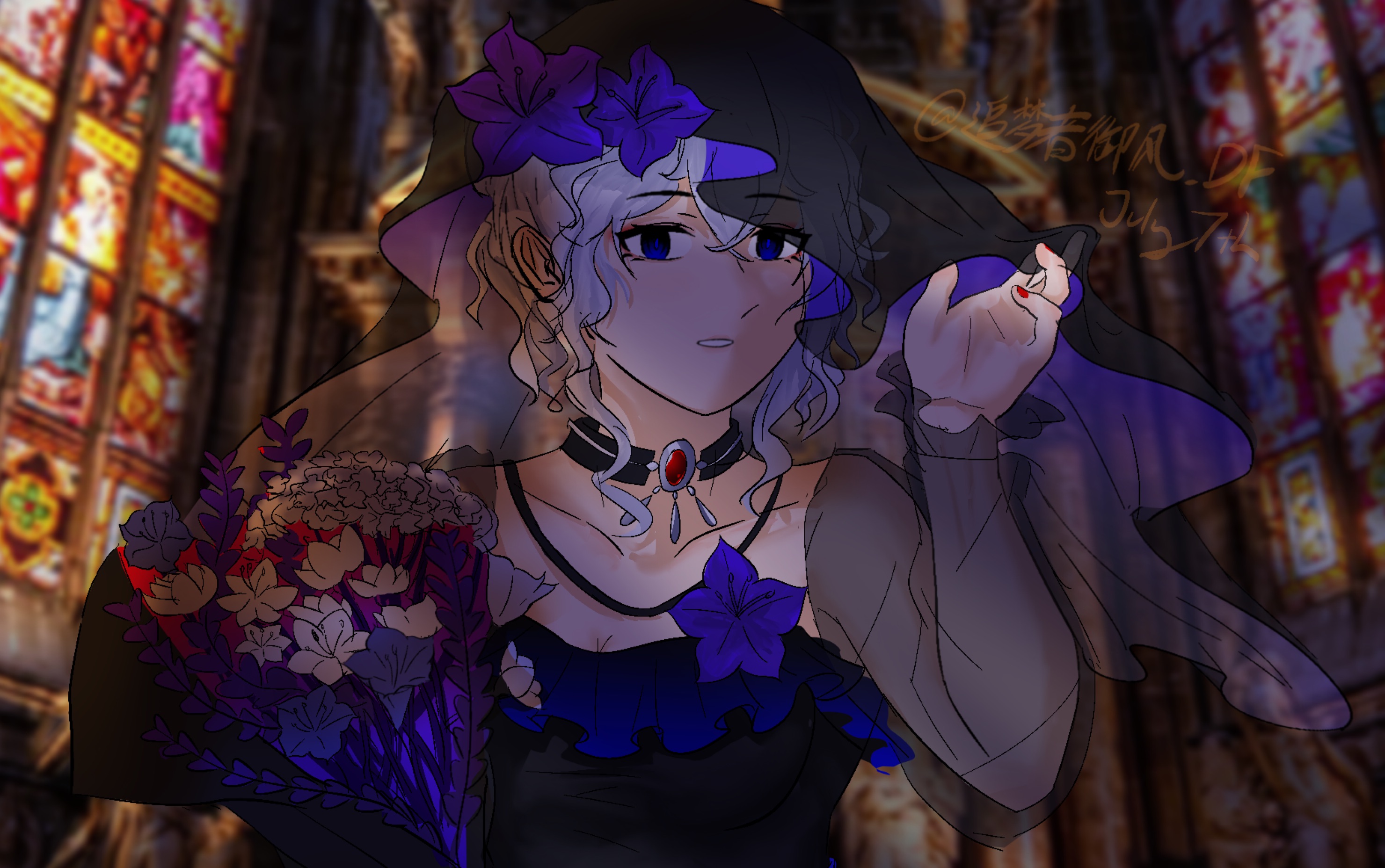 【oc绘画过程】午光