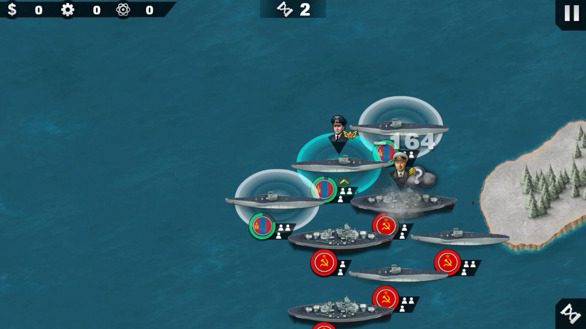 蒙古海军疑似学会狼群战术