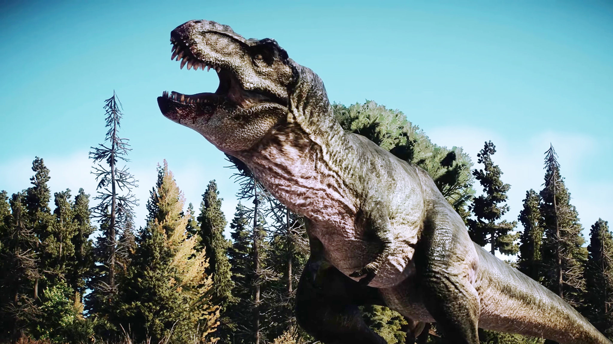 霸王龙(bull)vs jp3 棘龙 ~ 侏罗纪世界进化