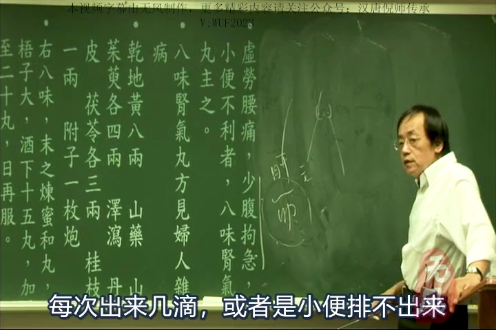 68 桂附八味丸就是治虚劳腰痛使用的,吃的时候放一点点盐巴哔哩哔哩bilibili