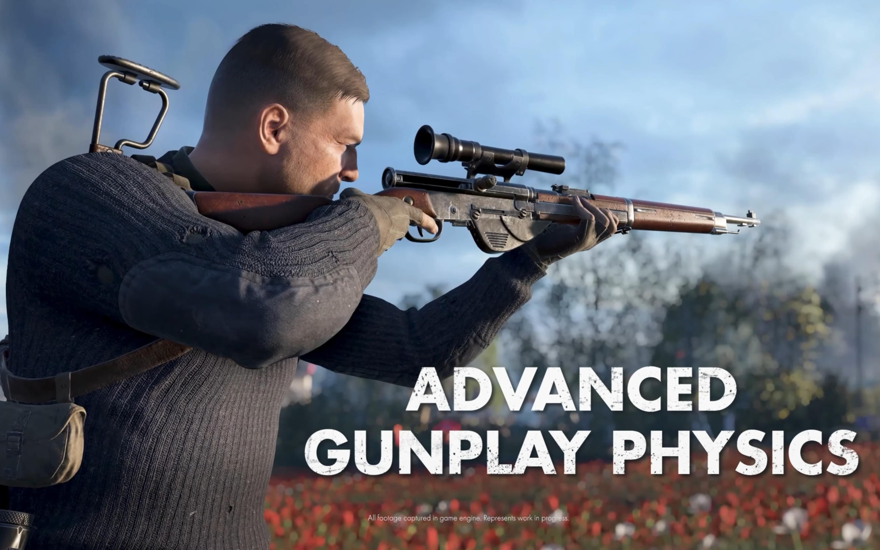 【4k】 狙击精英5 sniper elite 5 5月4日最新预告片_单机游戏热门