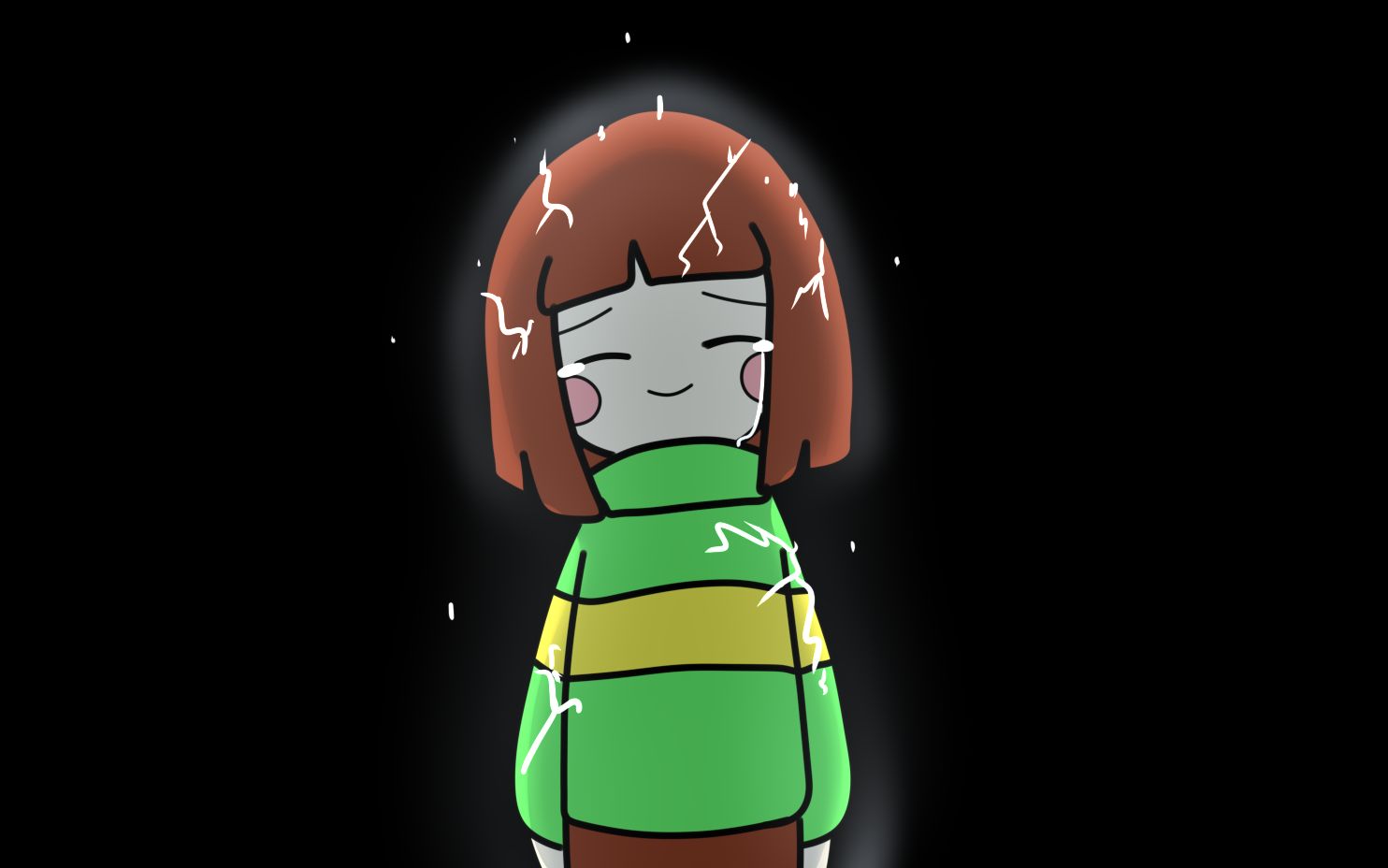 【glitchtale手书】chara的replica