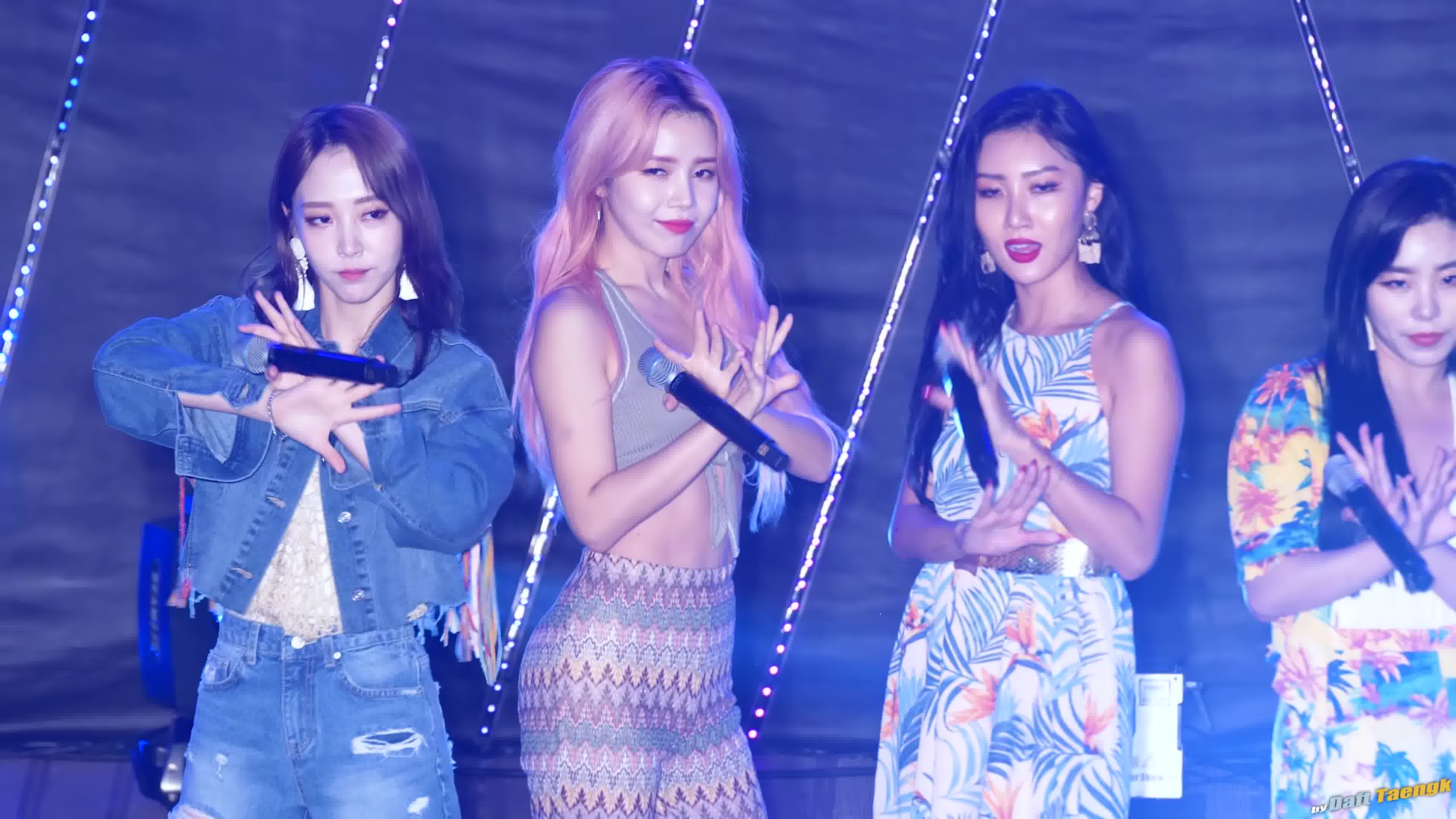 【凌天】180918 颂乐 solar  mamamoo -  星星闪耀的夜晚 starry