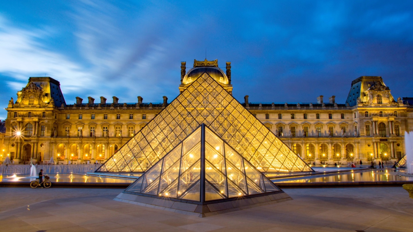 卢浮宫夜景