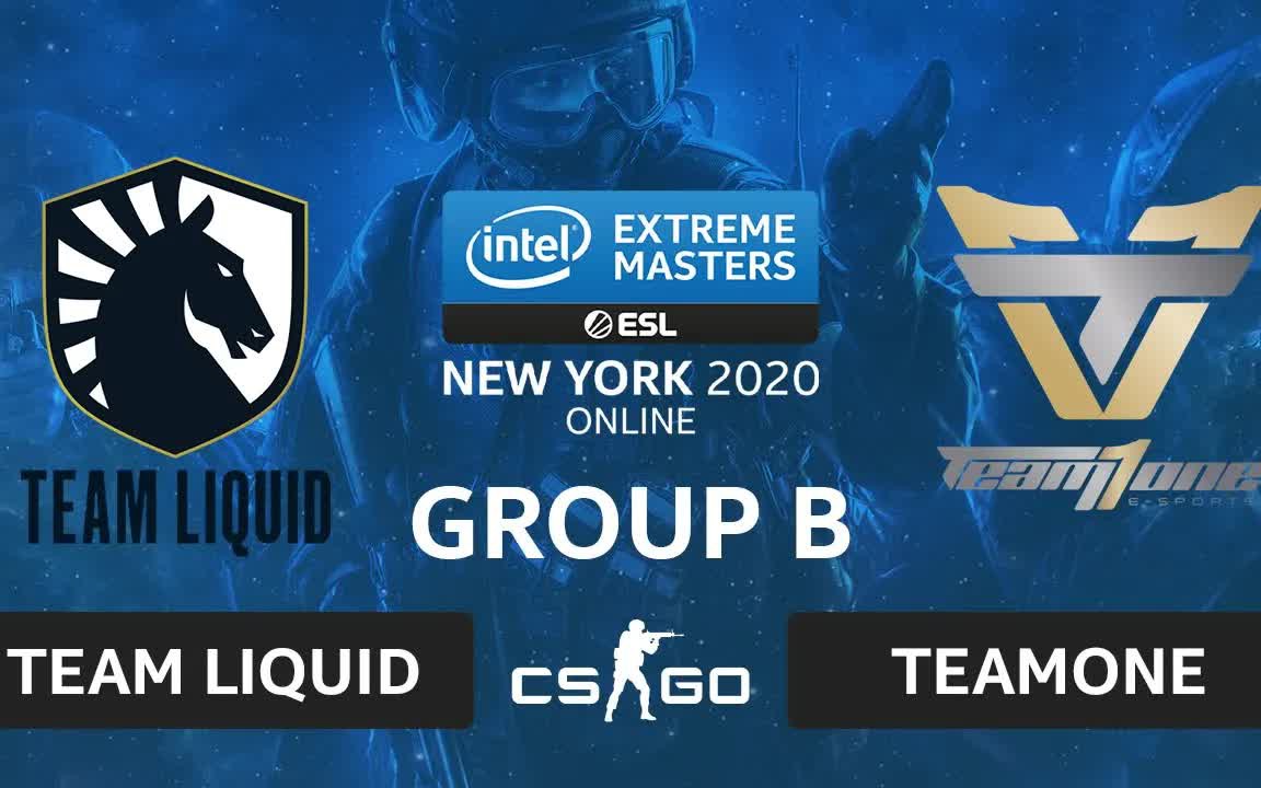 10.07】csgo - team liquid vs. teamone iem new york 2020