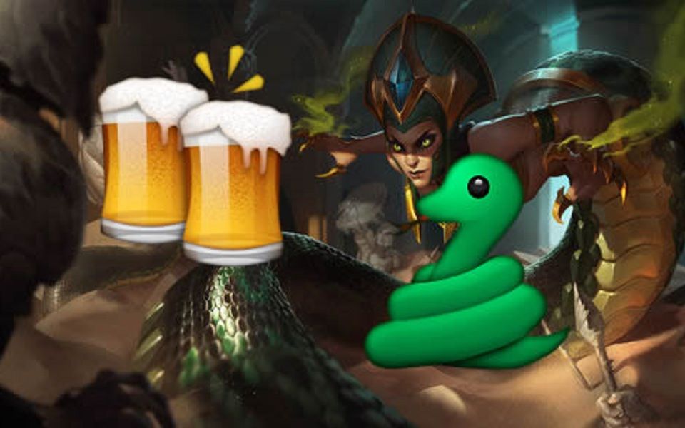 英雄联盟无限乱斗里的皮皮蛇玩起来是真的上头