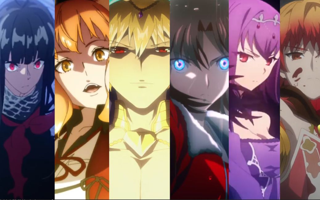 [图]最宏大的一部fate，全英灵燃爆全场【FGO三周年纪念】