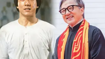 国际巨星成龙颜值变化