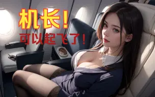 Download Video: 【AI绘画】机长！可以起飞了呢！（6K高清图）