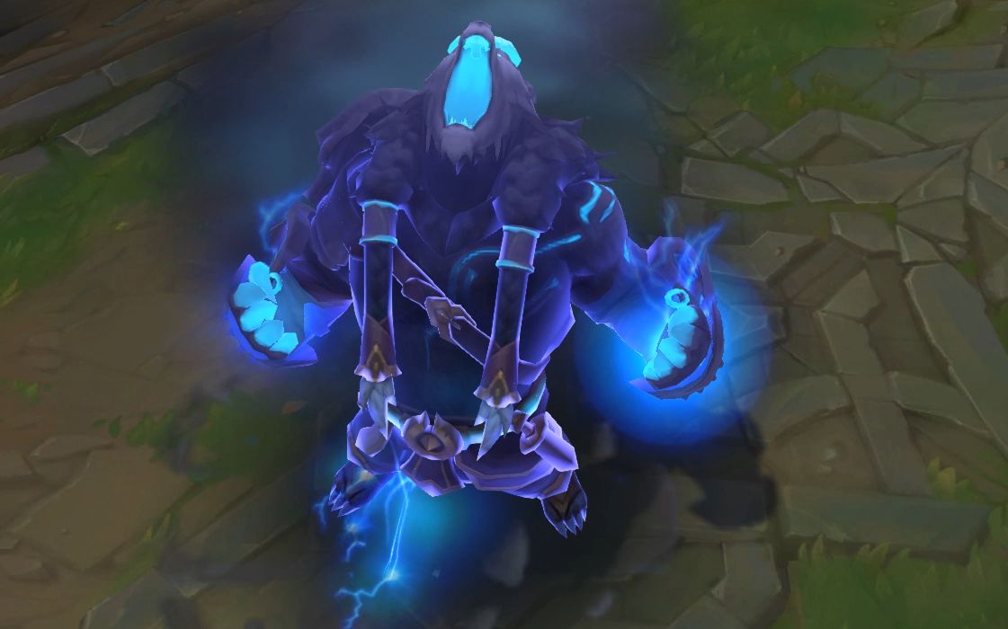 皮肤预览重做后的雷霆领主沃利贝尔