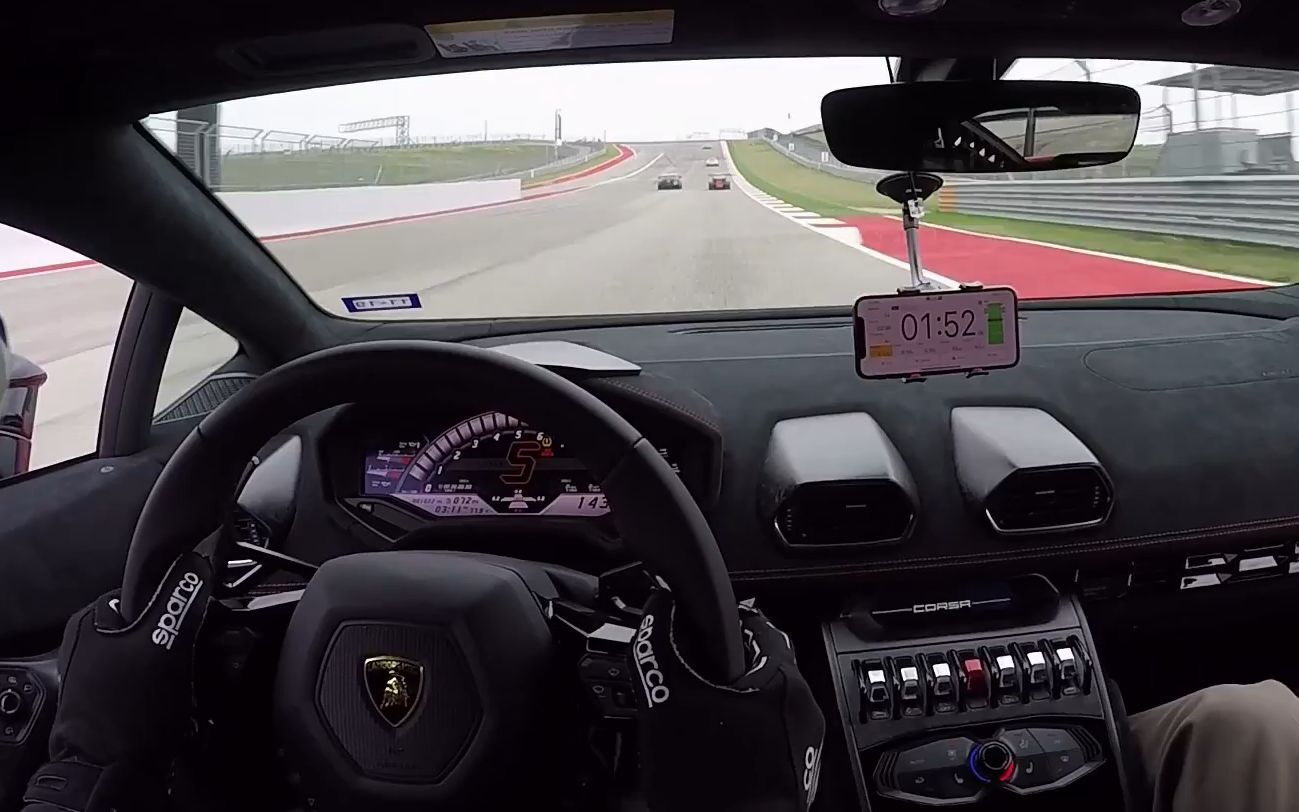 兰博基尼 lamborghini huracan performante 第一视角赛道驾驶 超级