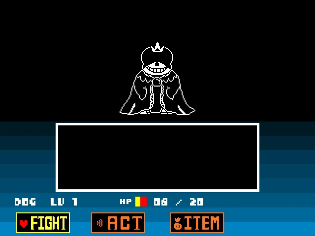 storyshift国王sans战kingsans