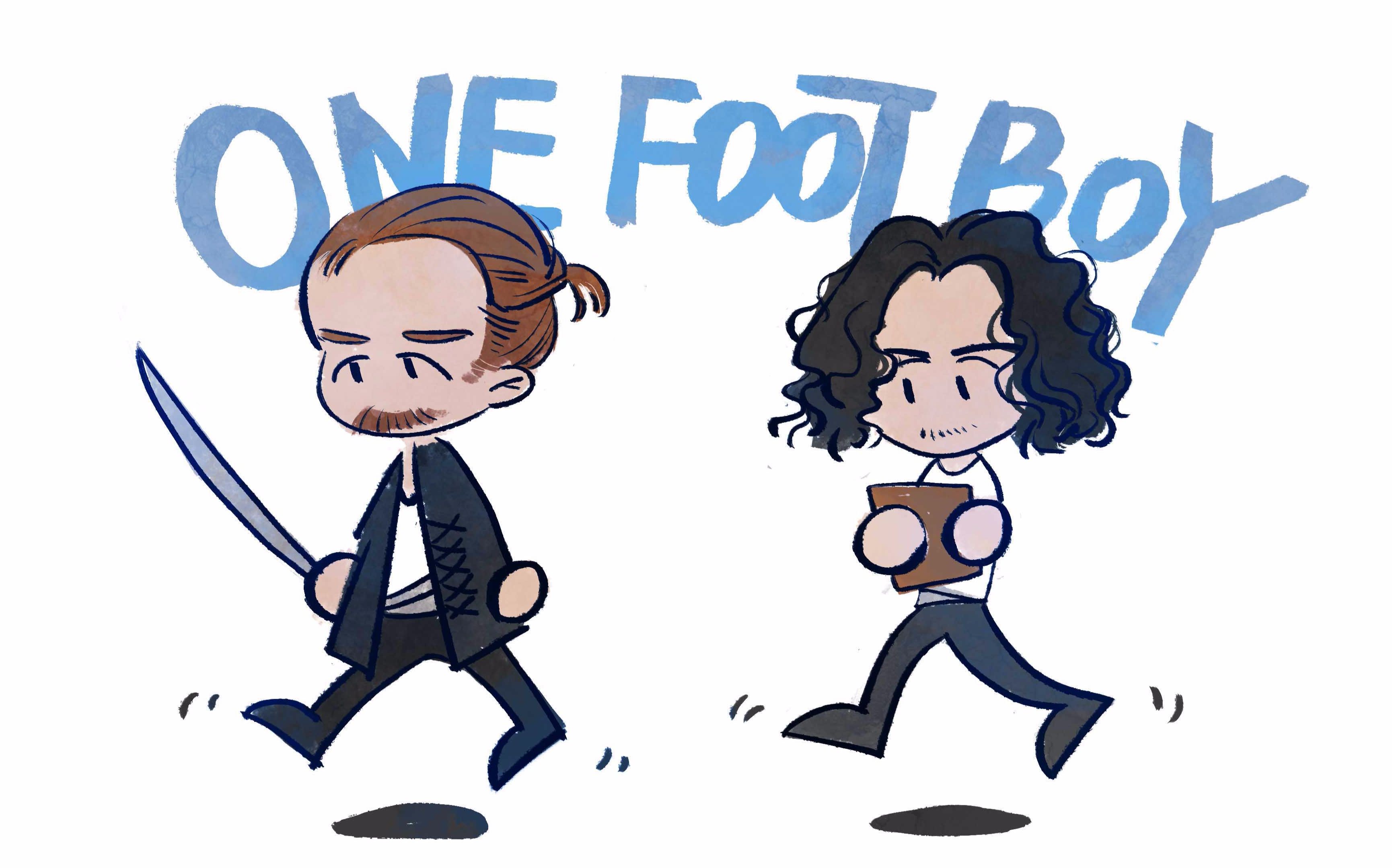 [图]【黑帆/black sails】one foot boy -silverflint