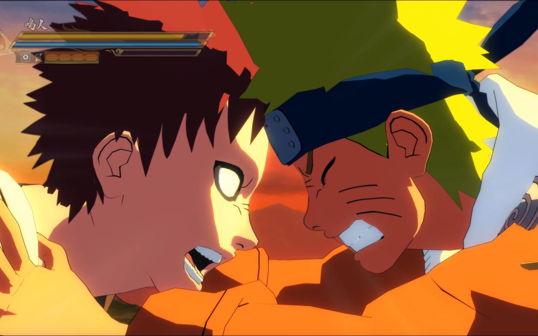 火影忍者究极风暴-孤独的灵魂(鸣人与我爱罗)