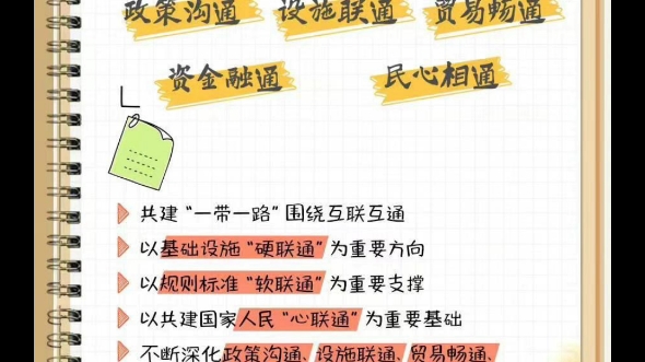 共建“一带一路”的原则、理念、目标是什么?“五通”包括哪些?共建“一带一路”走过10年,取得哪些成效?第三届“一带一路”国际合作高峰论坛如约...