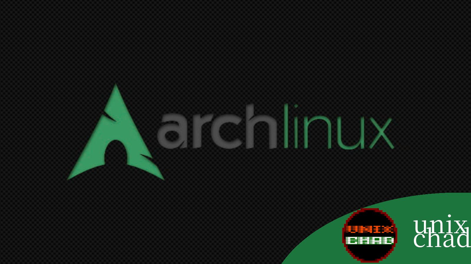 实机安装 Arch Linux: 命令行 全盘加密 安全启动-unixchad-unixchad-哔哩哔哩视频