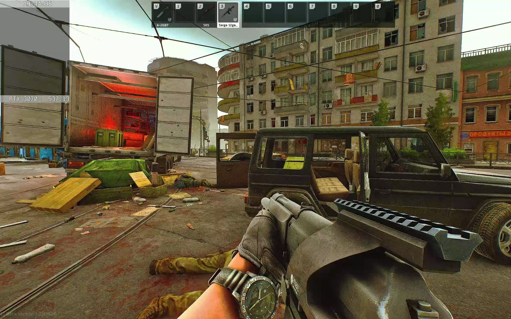 2696v3 鸡血后全核3.6 塔科夫 离线 街区 测试