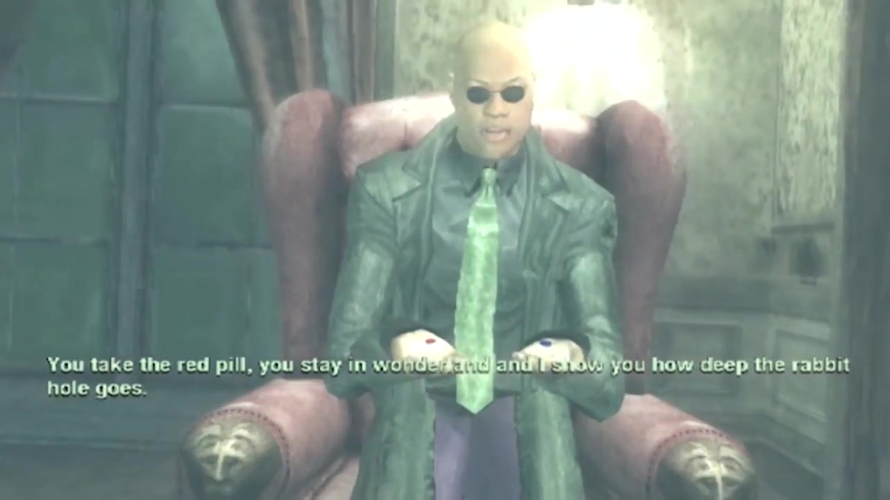 [图]【PS2游戏回顾】黑客帝国 尼奥之路 通关视频 The Matrix- Path of Neo - PS2 -