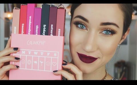 【唇釉试色】COLOURPOP 'MOMENT OF WEEKNESS'  ALLIE G BEAUTY哔哩哔哩bilibili