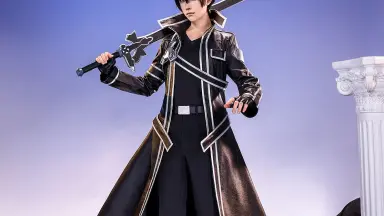[ソードアート・オンライン]アニメ 桐谷和人 黒い剣 説明者桐人 武具 模造刀 桐谷和人- 萌娘百科_万物皆可萌的百科全书