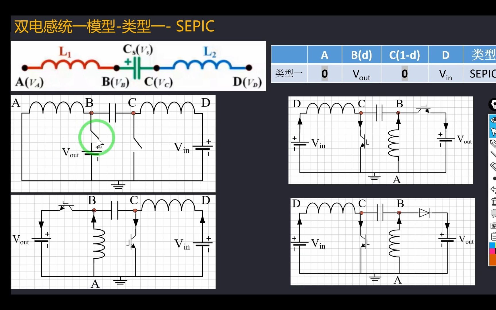 【8】双电感统一模型之SEPIC电路哔哩哔哩bilibili