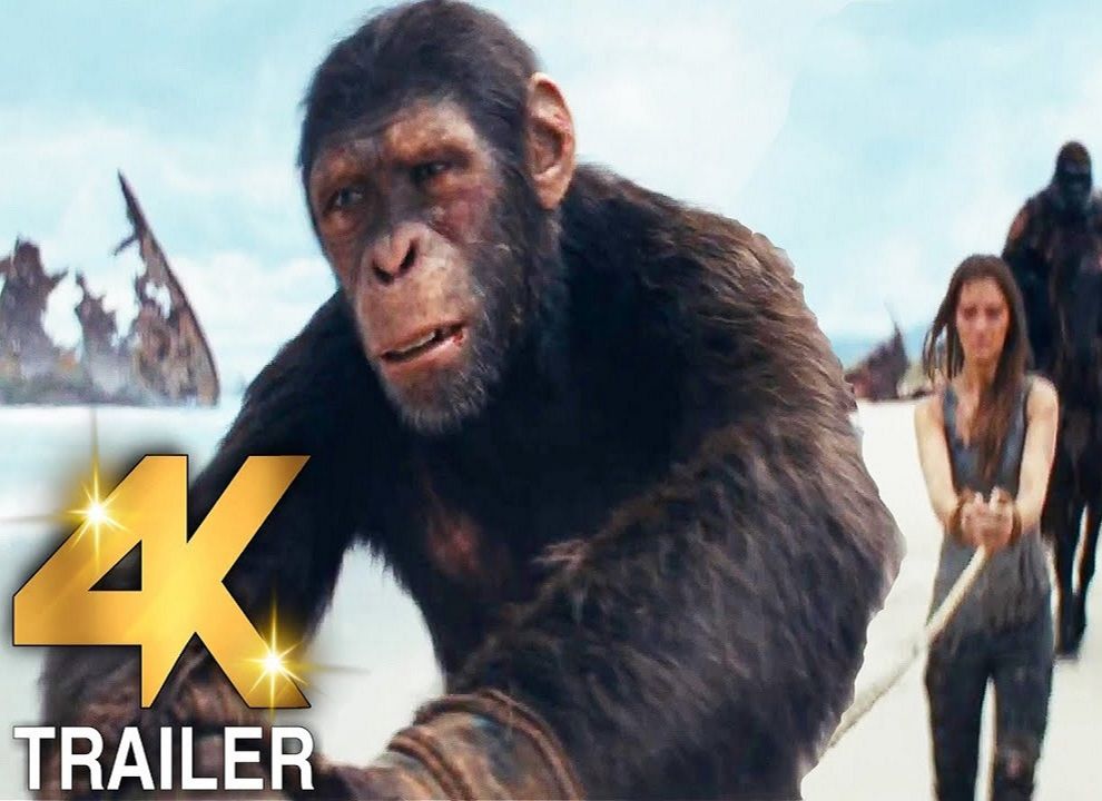《猩球崛起4:新世界》新预告片 (4k 超高清)2024 年