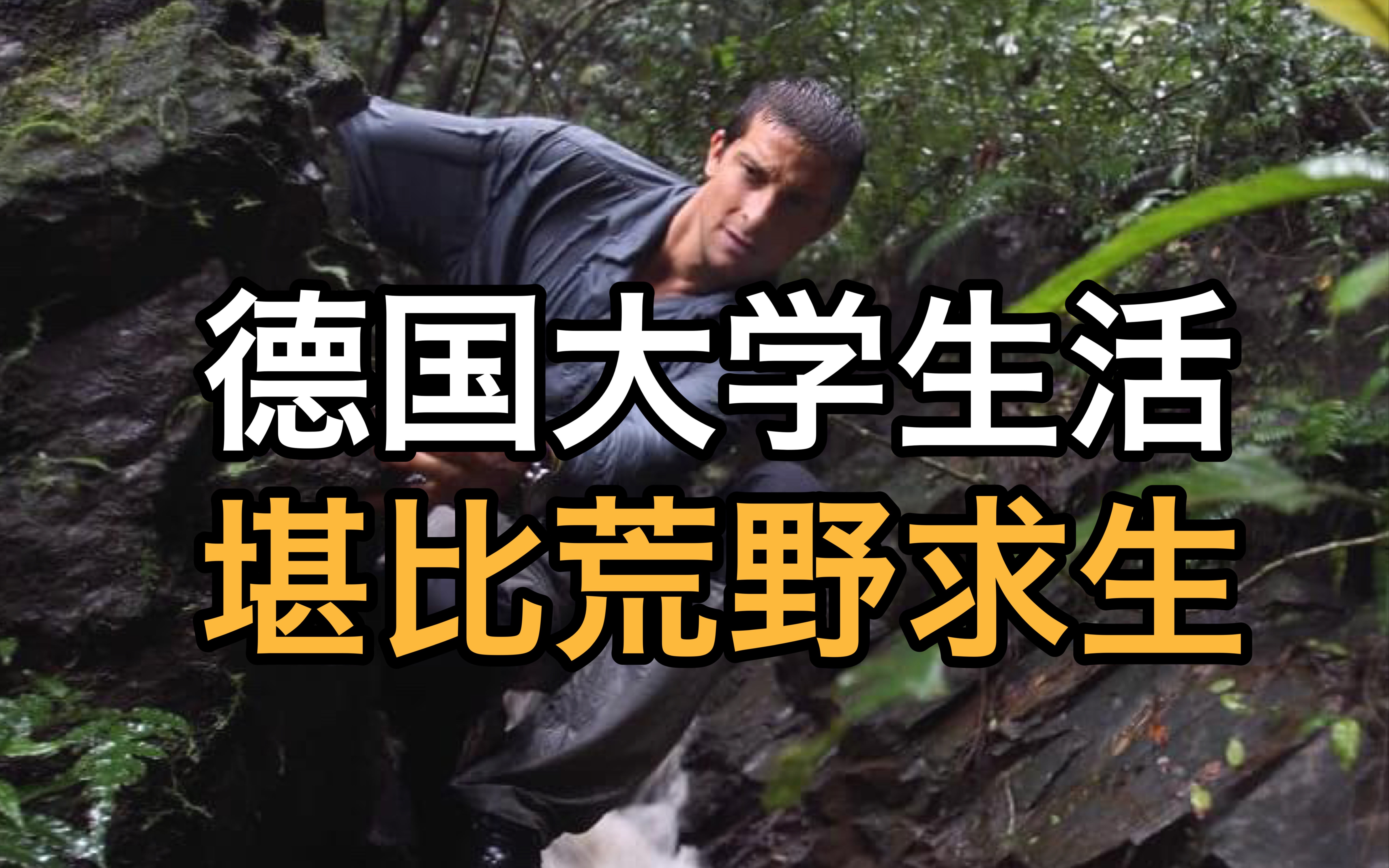 德国大学生活,堪比荒野求生!