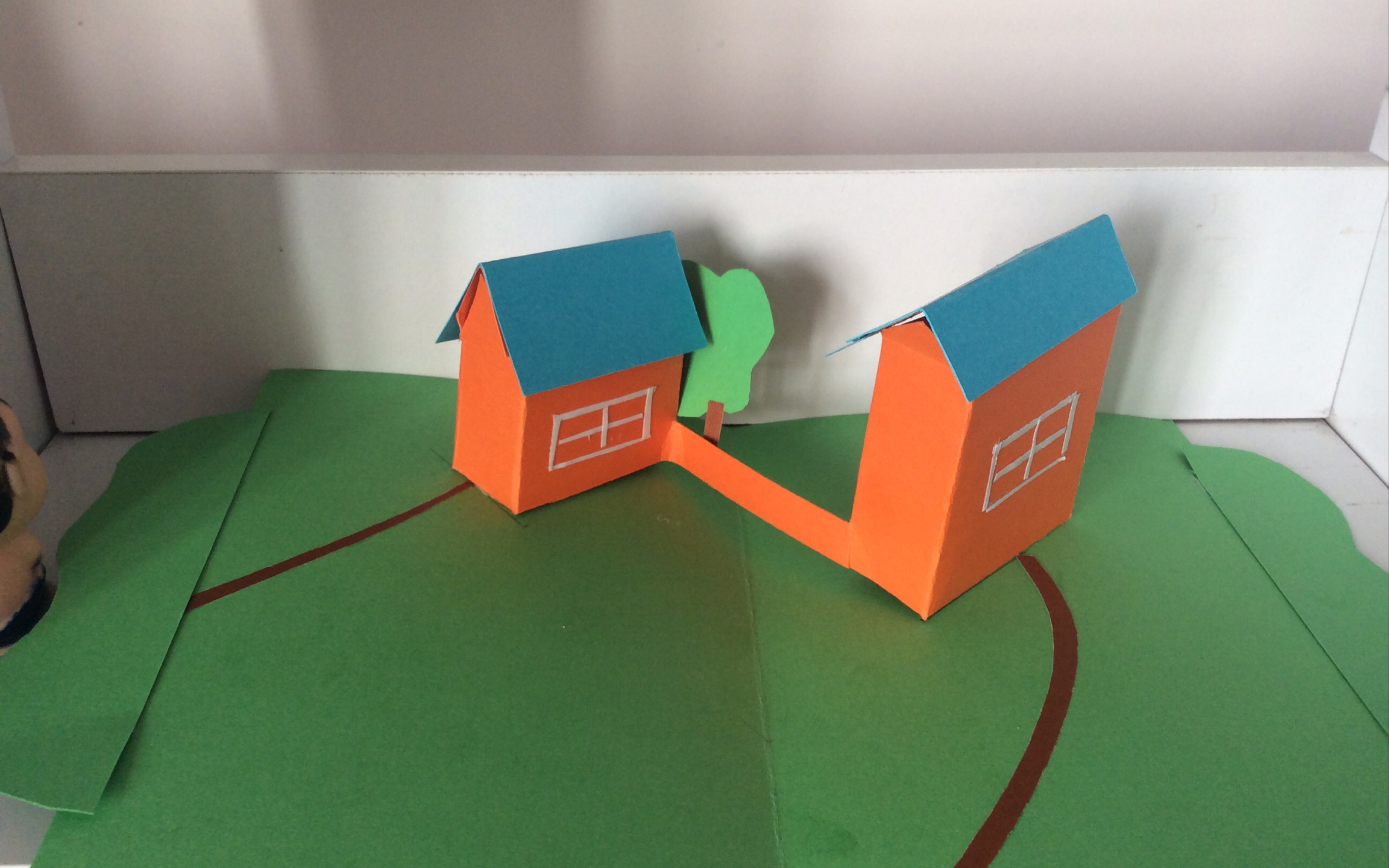 pop up book#立体书#小房子