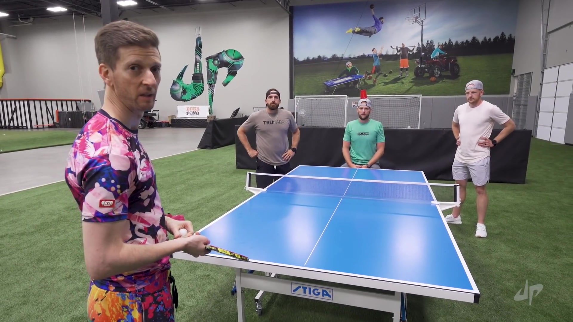 dude perfect:impossible ping pong trick shots_2_哔哩哔哩_bili