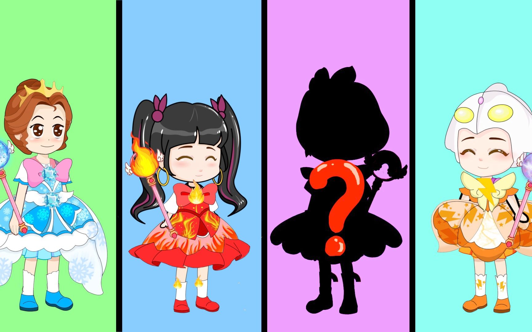 彩虹公主是大瓜头还是小雪呢?