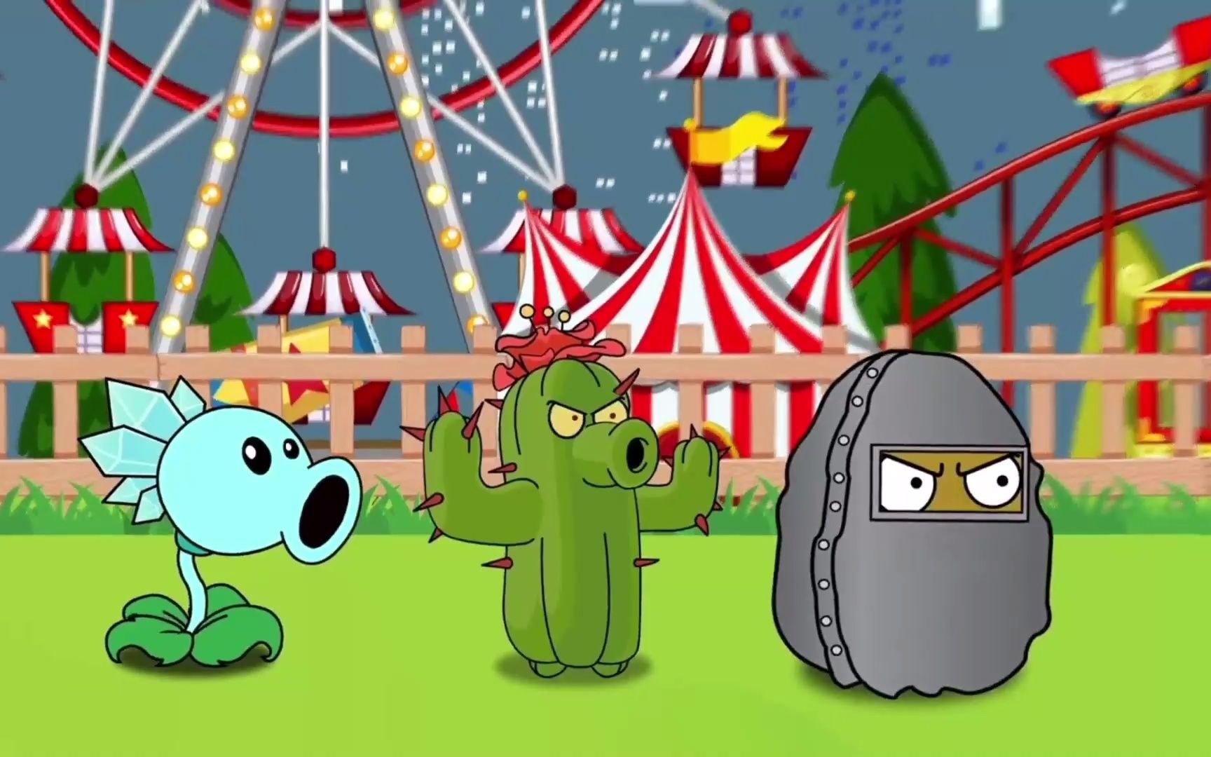 植物大战僵尸:寒冰豌豆vs僵王博士