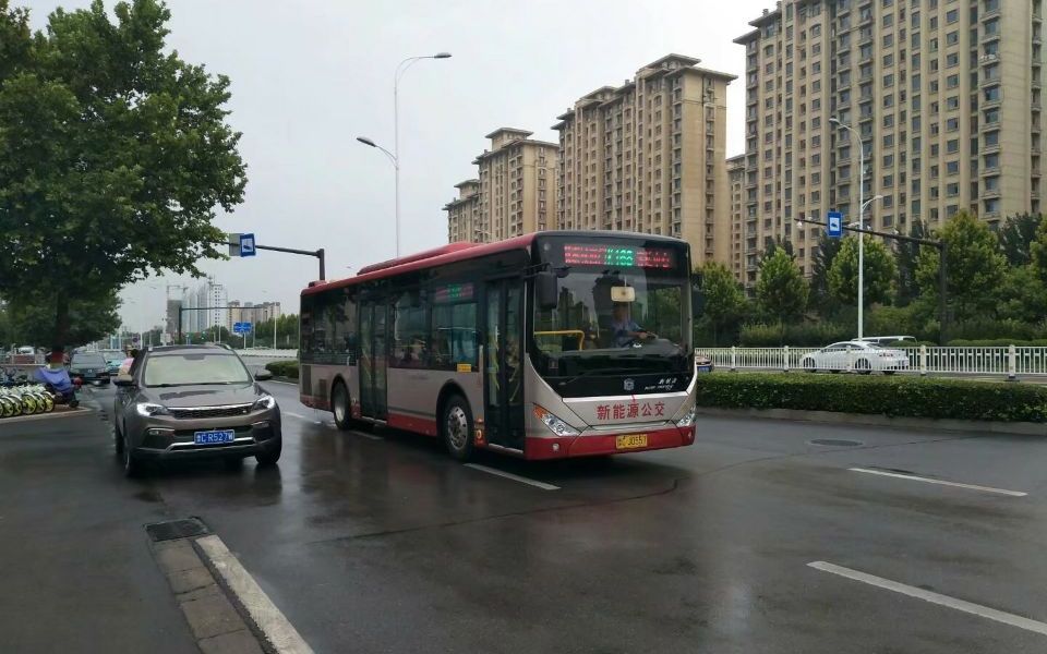 【联合投稿】【报站pov20】淄博公交168路pov全景展示_哔哩哔哩_bili